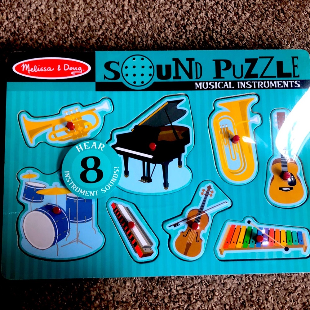 Melissa and Doug musical puzzle
